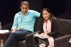Asra Q Nomani and Bassem Youssef