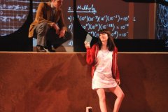 Left to right: Jon Krupp (Pascal) and Marielle Heller (Minnie) in Ms. Heller's adaptation of Phoebe Gloeckner's
